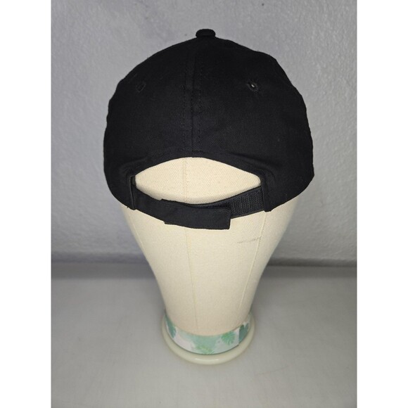 OC Sports Hat Cap Strap Back Black Baseball Solid Adjustable Boys Youth - Picture 3 of 7